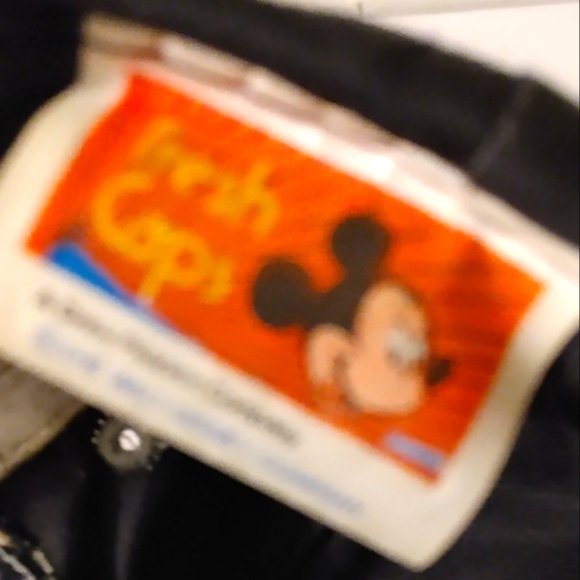 🐀Vintage MICKEY MOUSE Disney snapback cap. Black & Gray. - Picture 5 of 7